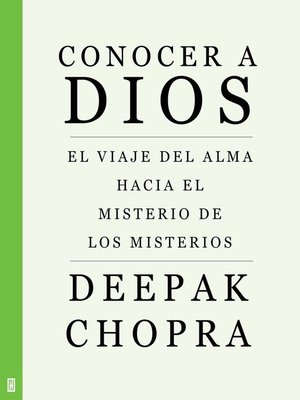 cover image of Conocer a Dios